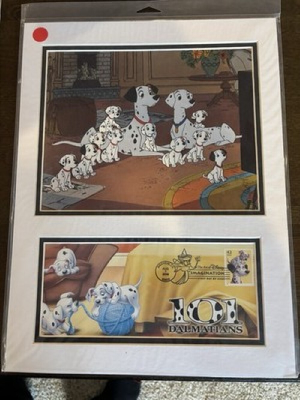 DISNEY.101 DALMATIANS.USPS First Day Issue STAMP. Print & Envelope in Matte.2008